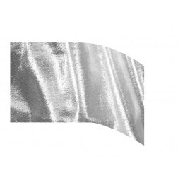 Metallic Lame' Flag  SILVER